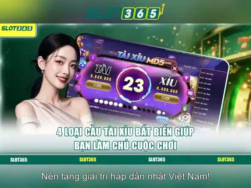 Đa dạng trò chơi Slot tại Slot365